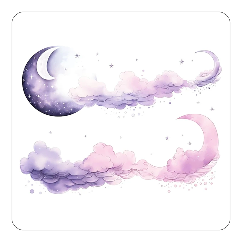 مگنت کاکتی طرح ماه و ستاره مدل mp51091