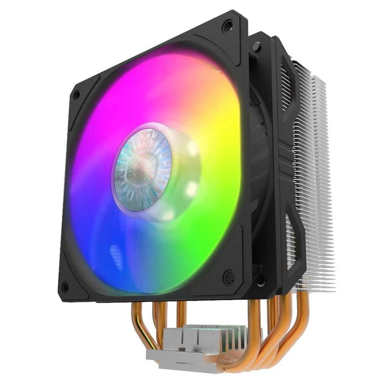 خنک کننده پردازنده کولر مستر مدل T400 RAINBOW 2