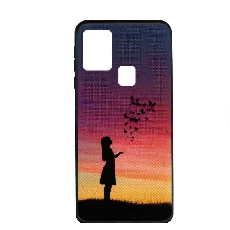 کاور طرح birds کد 9784 مناسب برای گوشی موبایل سامسونگ Galaxy A21S