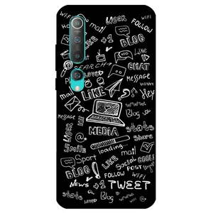 Megafone Social Media 1898 Cover For Xiaomi Mi 10 5G / Mi 10 Pro 5G