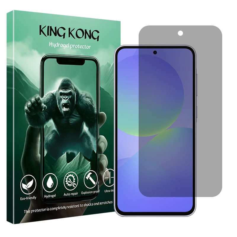محافظ صفحه نمایش حریم شخصی کینگ کونگ مدل Tough مناسب برای گوشی موبایل سامسونگ Galaxy A26