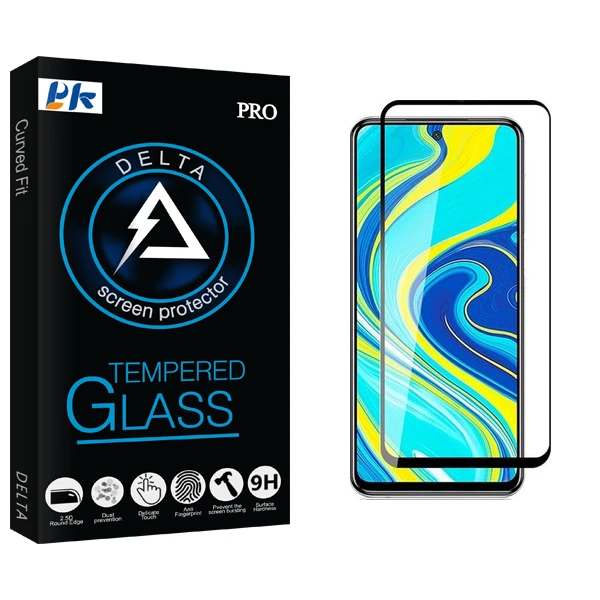 محافظ صفحه نمایش سرامیکی پی کی مدل Delta Glass مناسب برای گوشی موبایل شیائومی REDMI NOTE9S/REDMI NOTE9 PRO