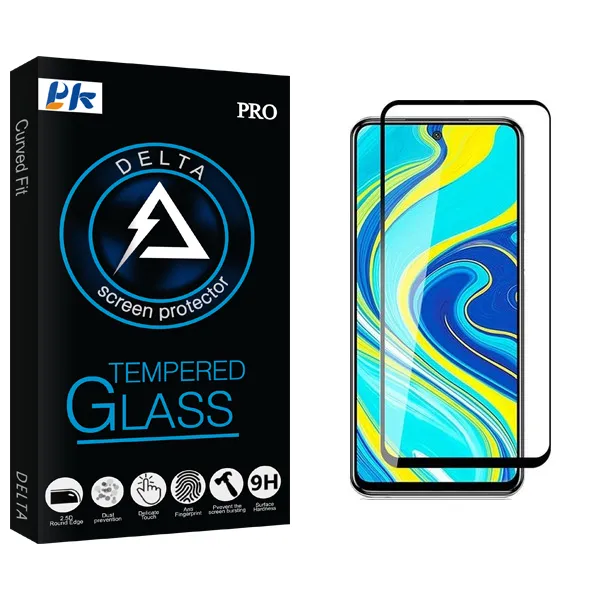 محافظ صفحه نمایش سرامیکی پی کی مدل Delta Glass مناسب برای گوشی موبایل شیائومی REDMI NOTE9S/REDMI NOTE9 PRO