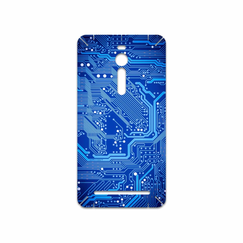 برچسب پوششی ماهوت مدل Blue Printed Circuit Board مناسب برای گوشی موبایل ایسوس Zenfone 2
