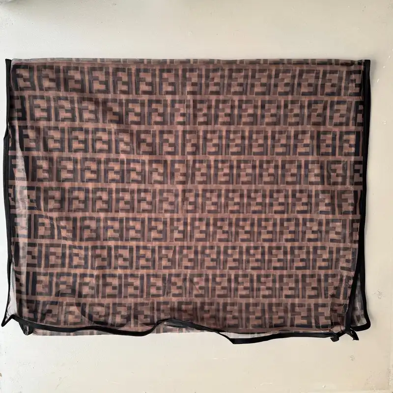 شال زنانه مدل توری طرح تابستانی فانتزی