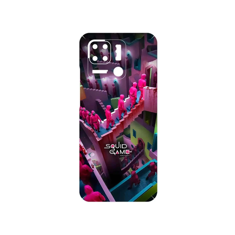 برچسب پوششی ماهوت مدل Squid Game مناسب برای گوشی موبایل شیائومی Redmi 10 Power