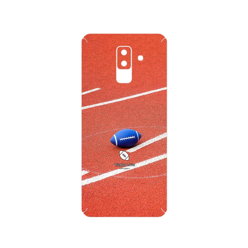 برچسب پوششی ماهوت مدل Rugby football مناسب برای گوشی موبایل سامسونگ Galaxy A6 Plus 2018