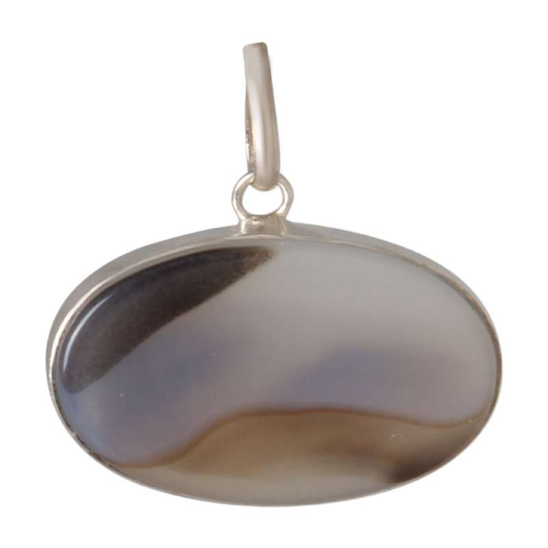 آویز گردنبند نقره زنانه مدل عقیق شجر کد PK_226