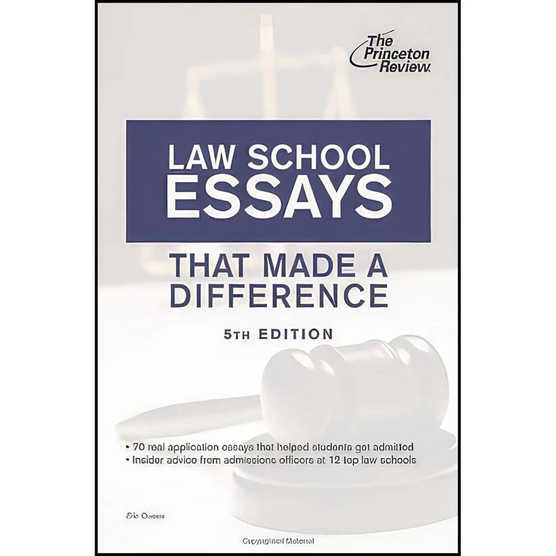 کتاب Law School Essays That Made a Difference, 5th Edition  اثر The Princeton Review انتشارات Princeton Review
