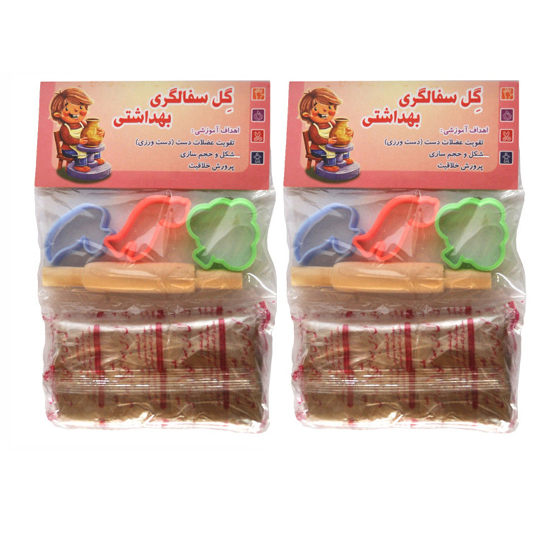 خاک رس سفالگری کد 6818768 مجموعه 2 عددی