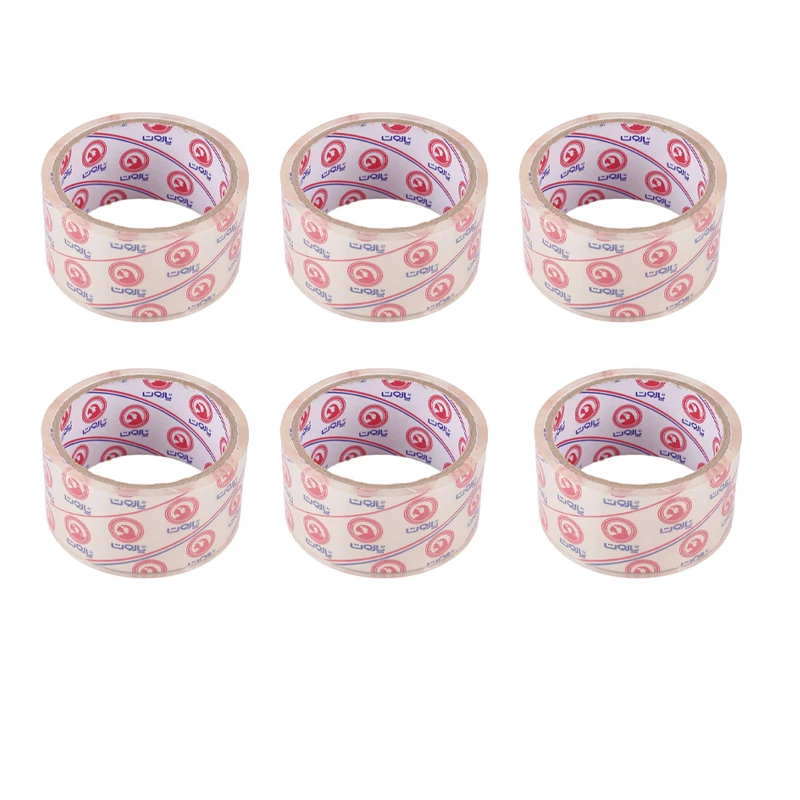 چسب پهن رد پاروت مدل کریستال 40 یارد عرض 5 سانتیمتر بسته 6 عددی