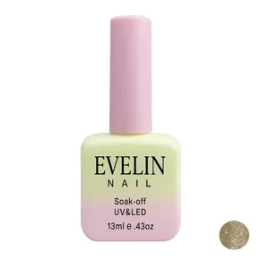 لاک ژل اکلیلی ناخن اولاین مدل 13M شماره 91 رنگ طلایی