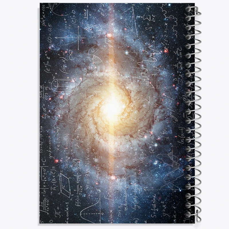 دفتر نقاشی 50 برگ خندالو طرح کهکشان کد F697