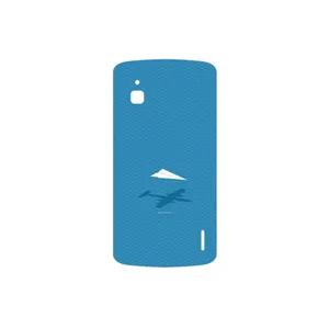 MAHOOT Minimal Paper Airplane Cover Sticker for Google Nexus 4