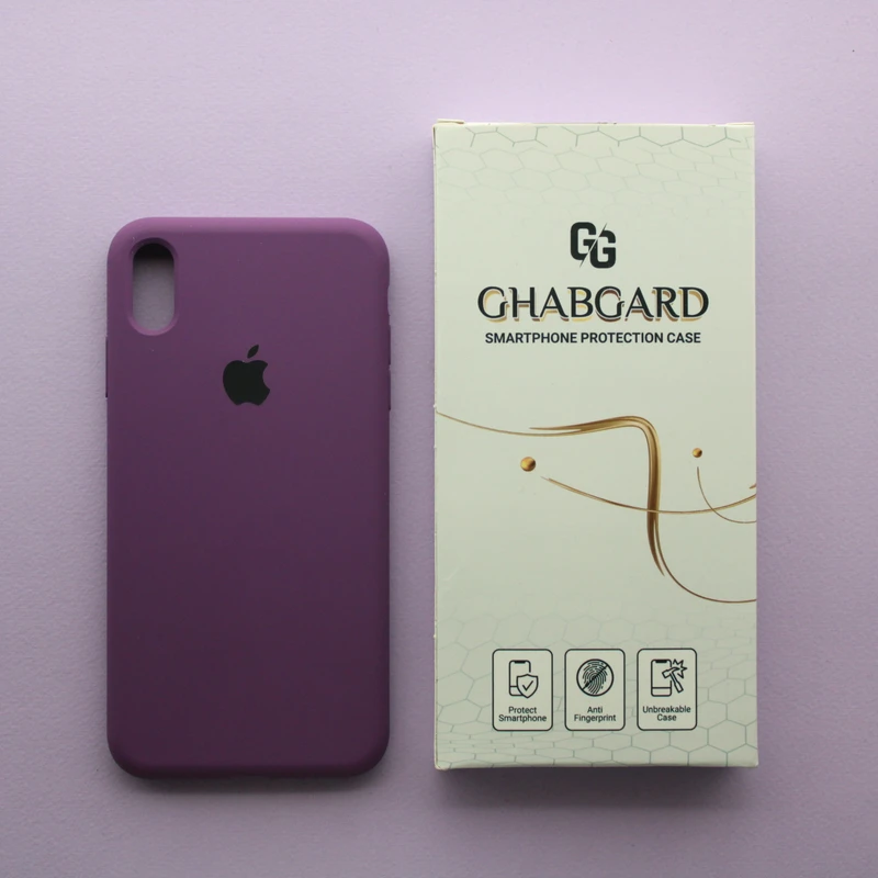 کاور قاب گارد مدل سیلیکونی ساده مناسب  برای گوشی موبایل اپل iPhone XS Max