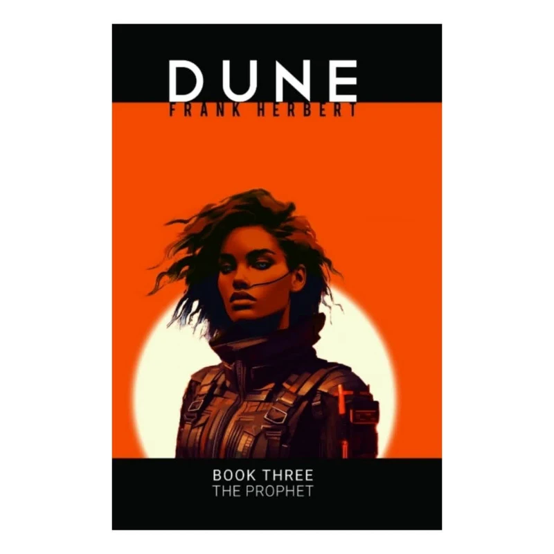 کتاب DUNE 3 اثر فرانک هربرت انتشارات الماس سرخ