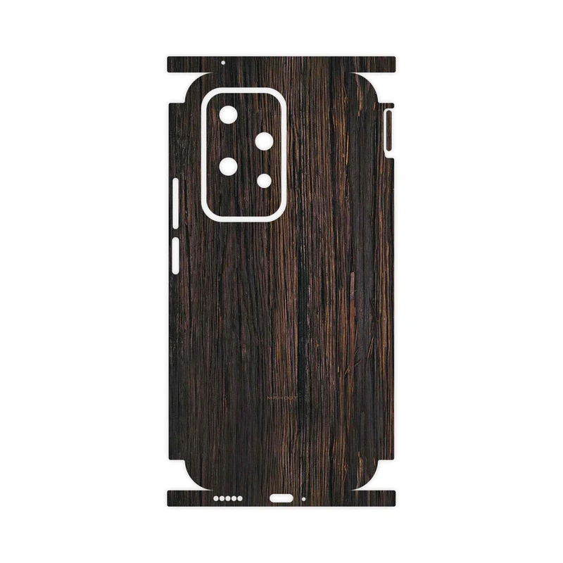 برچسب پوششی ماهوت مدل Burned_Wood-FullSkin مناسب برای گوشی موبایل آنر 200 Lite