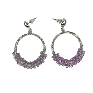  گوشواره زنانه طرح کریستالی