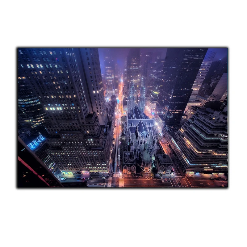 تابلو شاسی بکلیت طرح منظره شهری نیویورک مدل SH-S2910