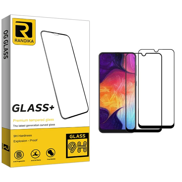 محافظ صفحه نمایش راندیکا مدل GLD مناسب برای گوشی موبایل سامسونگ Galaxy A50 بسته دو عددی