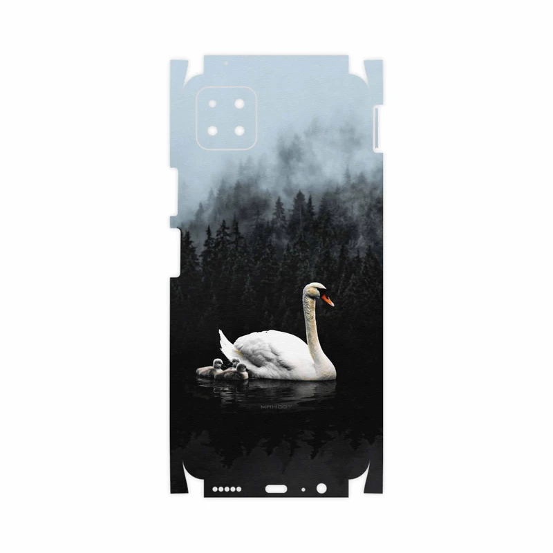 برچسب پوششی ماهوت مدل Swan-Lake-FullSkin مناسب برای گوشی موبایل هوآوی Nova Y60