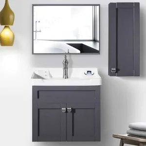 ست کابینت و روشویی مدل کاترون به همراه آینه و باکس