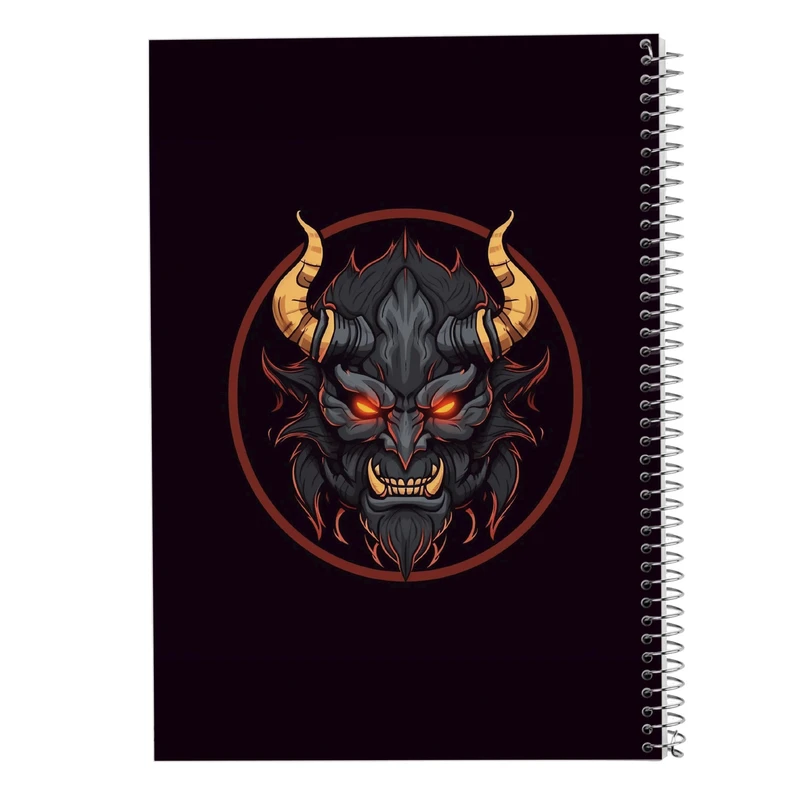 دفتر ژورنال نویسی 50 برگ مدوپد مدل نقطه ای طرح Demon Slayer کد DF10548