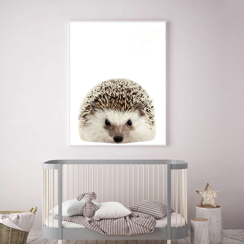  تابلو اتاق کودک و نوزاد الفاپ مدل جوجه‌ تیغی کد Hedgehog 001