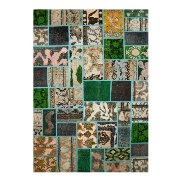 کلاژفرش دستبافت 4 متری کد p12