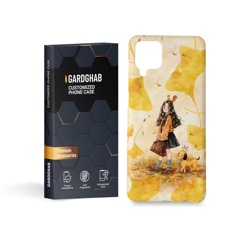 کاور گارد قاب مدل دخترانه مناسب برای گوشی موبایل سامسونگ galaxy a12
