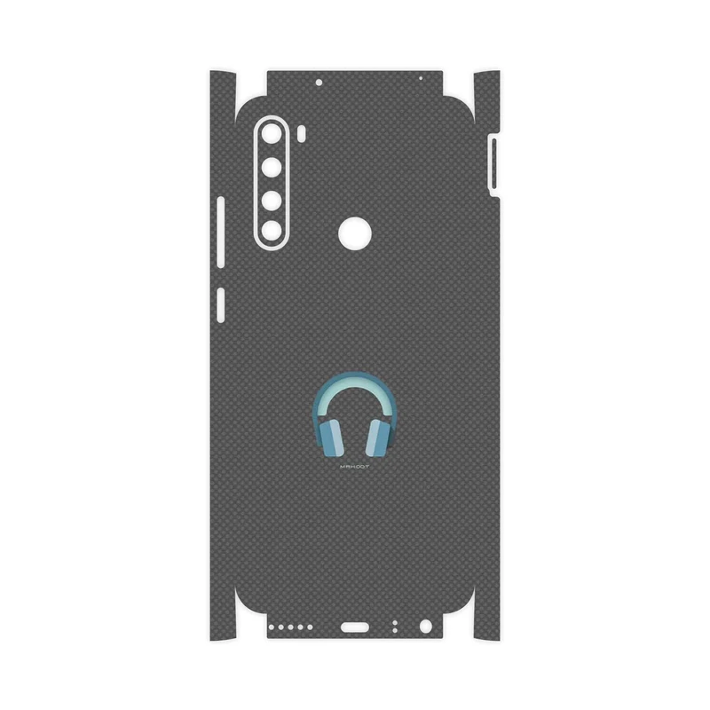 برچسب پوششی ماهوت مدل Minimal Headphone Icon-FullSkin مناسب برای گوشی موبایل شیائومی Redmi Note 8