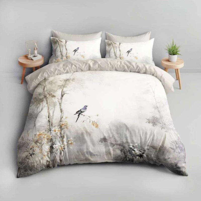 سرویس روتختی 2 نفره 6 تکه مدل گیسو سه بعدی