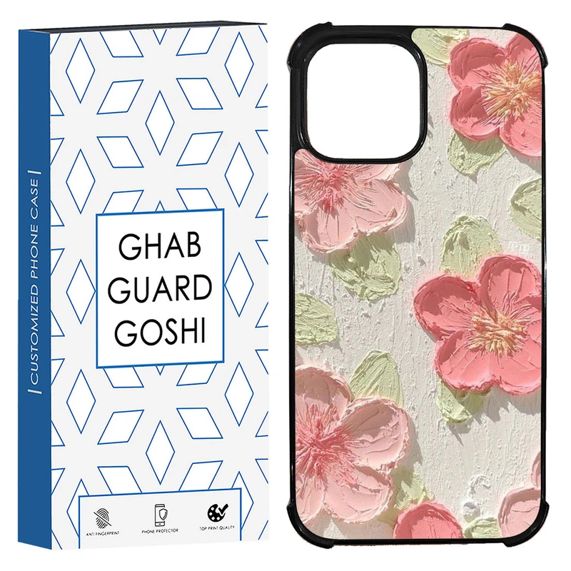 کاور قاب گارد گوشی طرح گل کد TPU-282 مناسب برای گوشی موبایل اپل Iphone 13 Pro Max