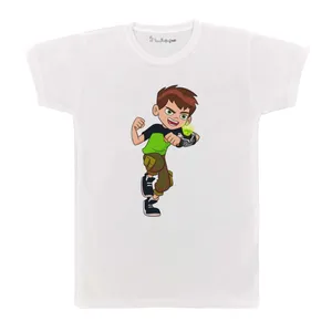 تی شرت بچگانه پرمانه طرح بن تن کد pmt.4147