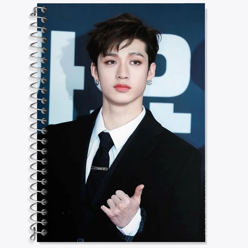 دفتر زبان 50 برگ خندالو مدل سه خط طرح بنگ چان گروه استری کیدز Stary Kids کد 16906