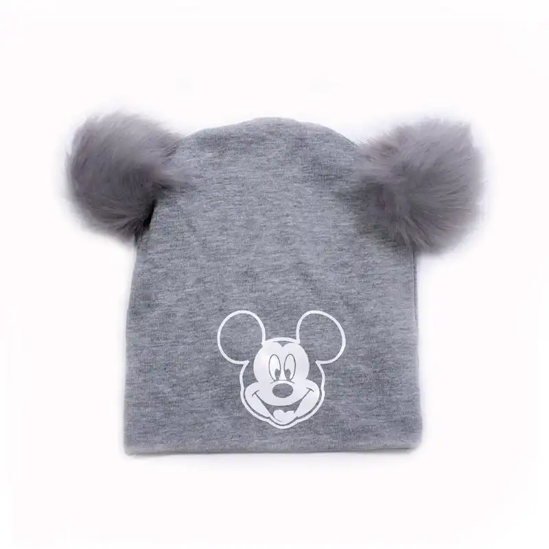 کلاه بچگانه مدل میکی موس دو پوم