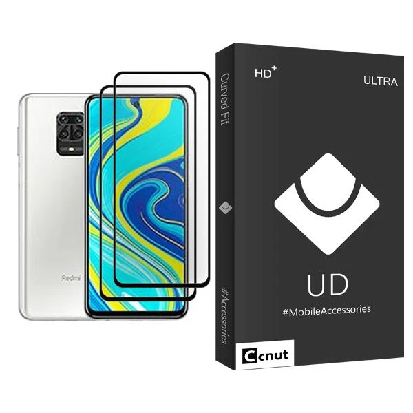 محافظ صفحه نمایش کوکونات مدل UDB Ultra MIX002 مناسب برای گوشی موبایل شیائومی Redmi Note 9S بسته دو عددی