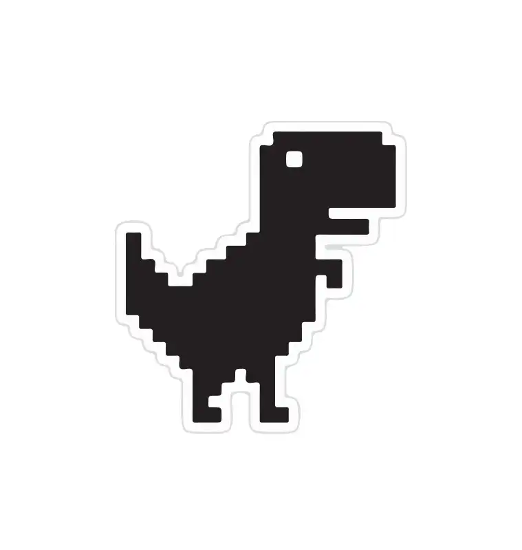 برچسب لپ تاپ طرح گودزیلا کد 122