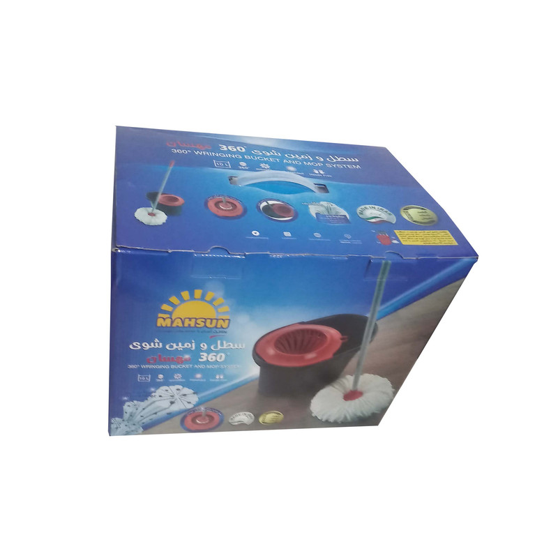 سطل و زمین شوی چرخشی مهسان مدل 360