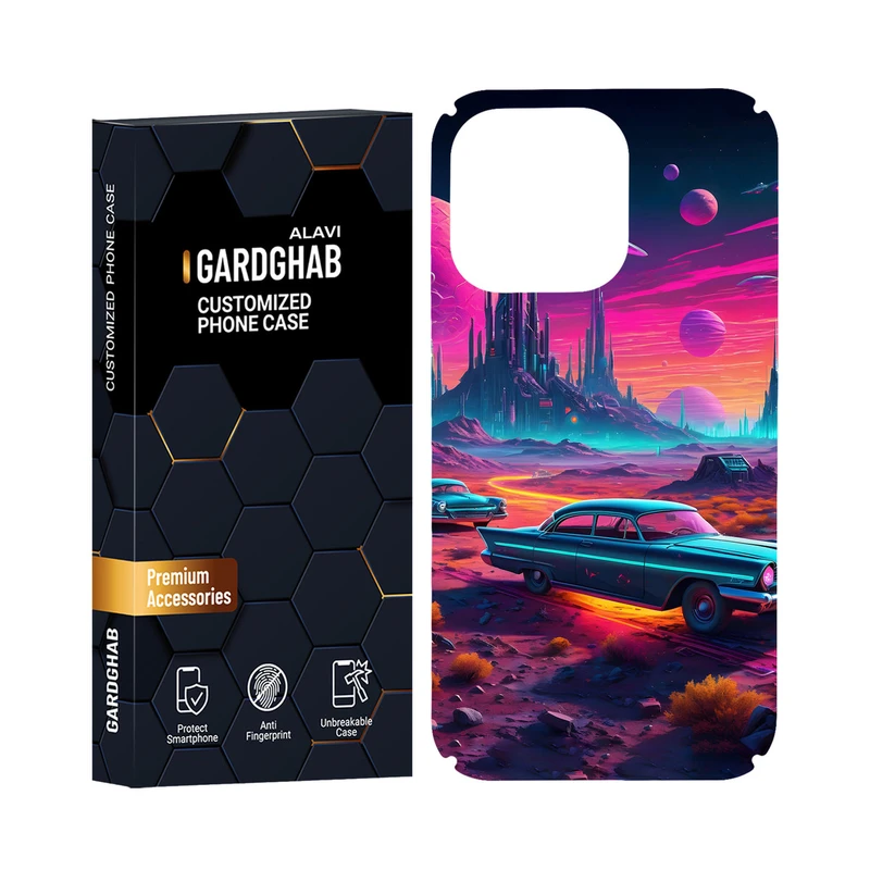 کاور گارد قاب مدل هنری مناسب برای گوشی موبایل اپل iPhone 13 pro