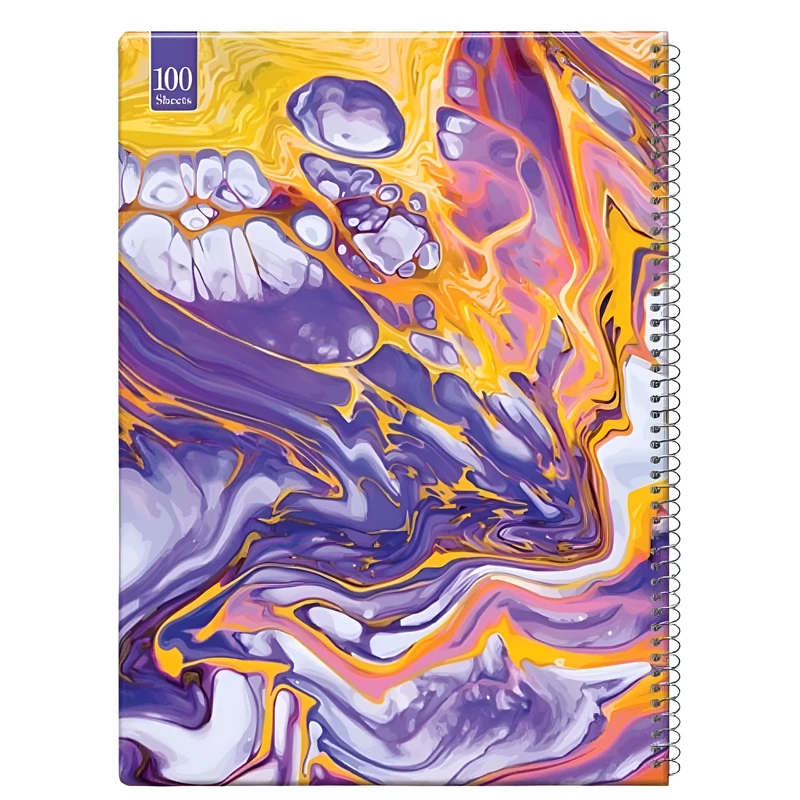 دفتر مشق 100 برگ مدل backgrand طرح مجلد کد 108773