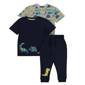 ست تی شرت و شلوار پسرانه جورج مدل Dinosaur