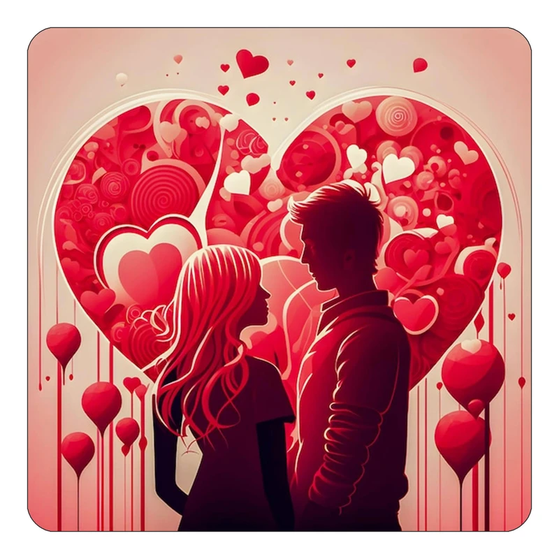 مگنت کاکتی مدل عاشقانه کد mp13936