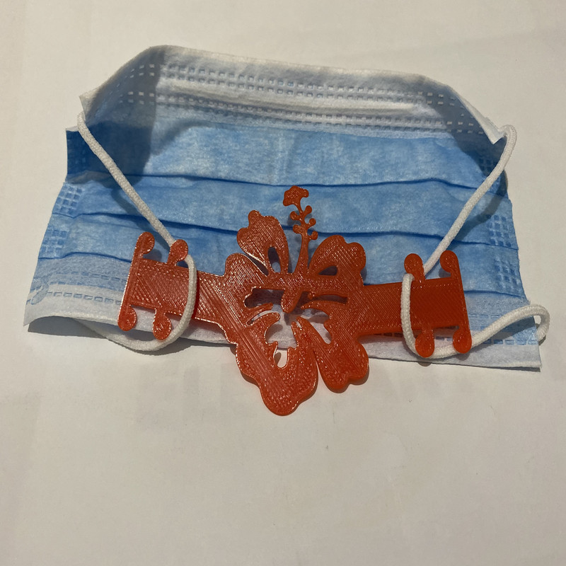 گیره نگهدارنده بند ماسک صورت مدل Flw1