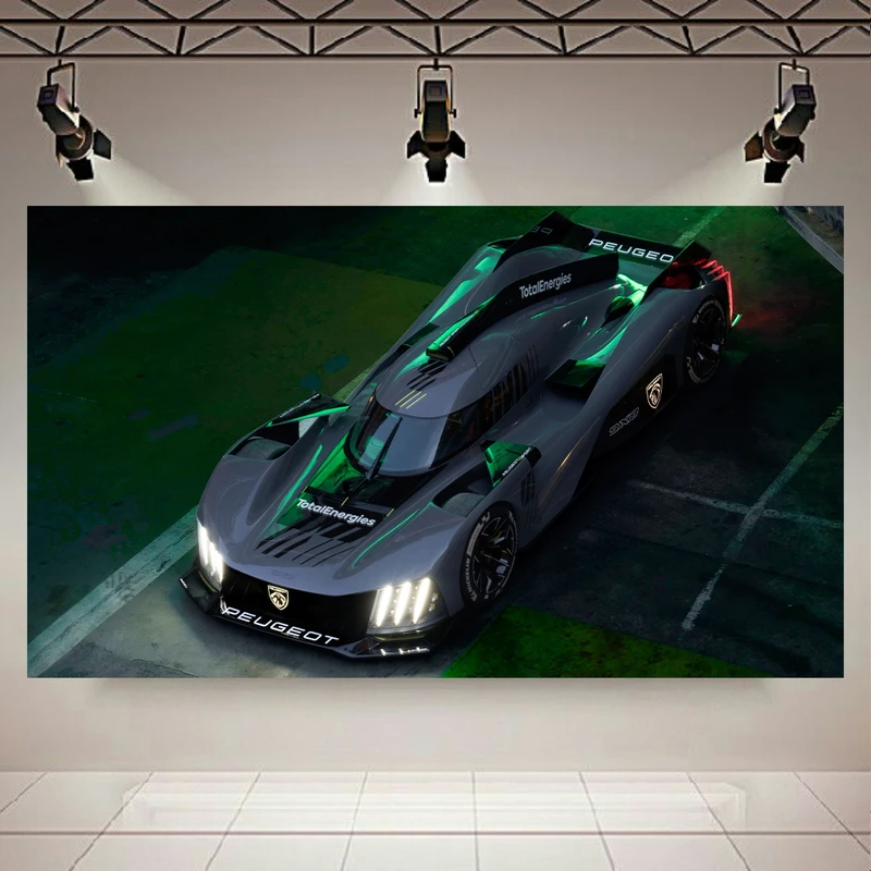 تابلو بوم طرح ماشین مدل پژو کد AR4160