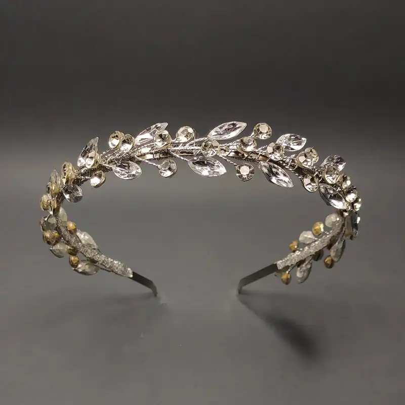 تل مو زنانه مدل مجلسی تمام نگین کد Sh008