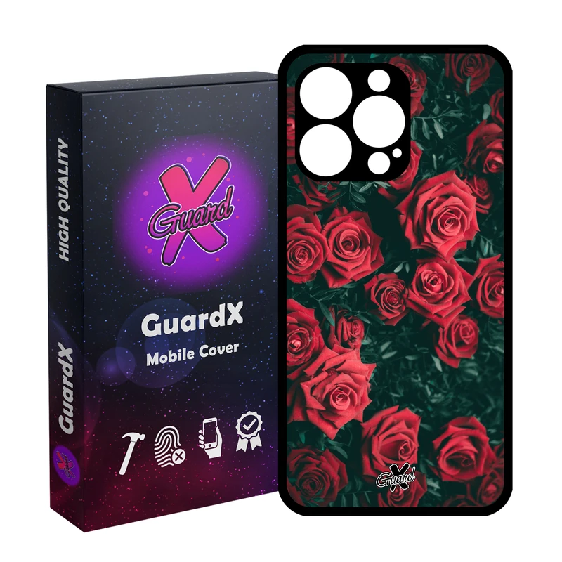 کاور گارد ایکس طرح Flower مدل Glass10208 مناسب برای گوشی موبایل اپل iPhone 13 Pro