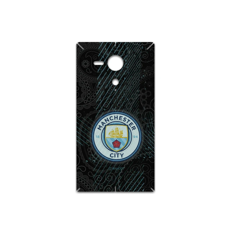 برچسب پوششی ماهوت مدل Manchester-City مناسب برای گوشی موبایل سونی Xperia SP