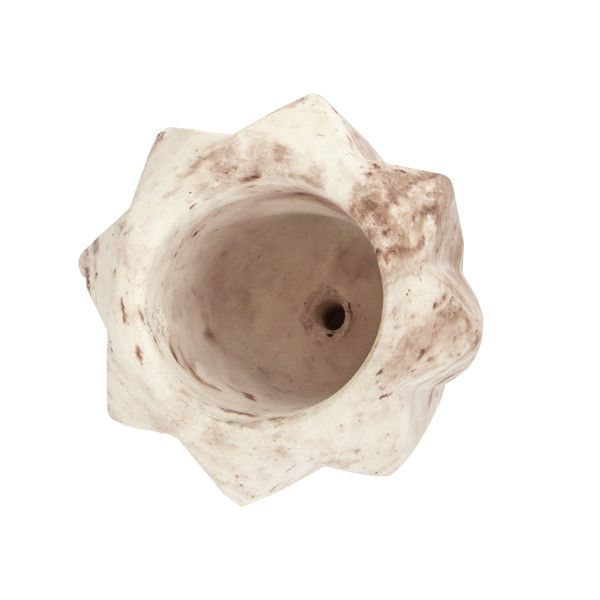 گلدان دکوسیتی طرح سنگ مدل سانرایز