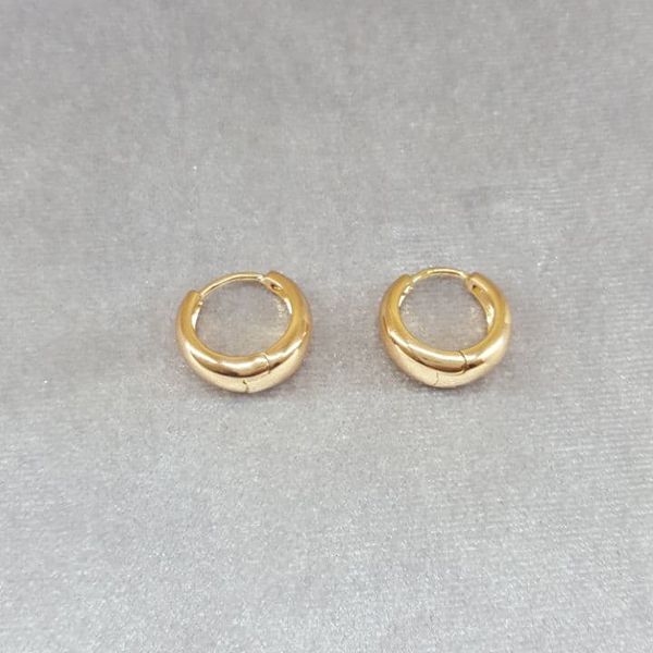 گوشواره زنانه ژوپینگ مدل حلقه ای کد 5 - - 1